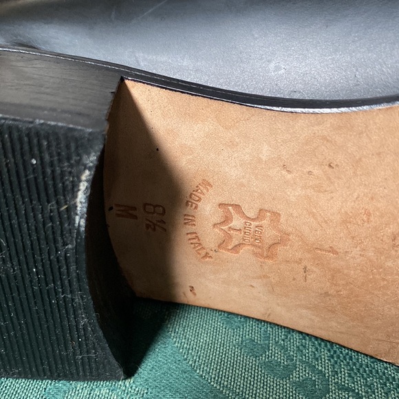 Vintage Brighton women’s Italian leather loafers S- 8 1/5 - Picture 7 of 10